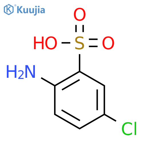 2-Amino-5-chlorobenzenesulfonic acid structure