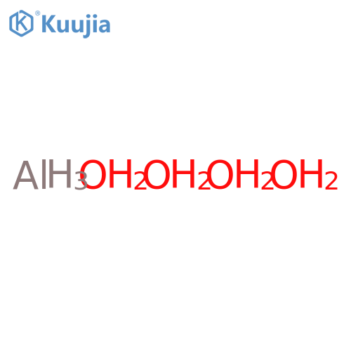 Aluminium hydroxide hydrate structure