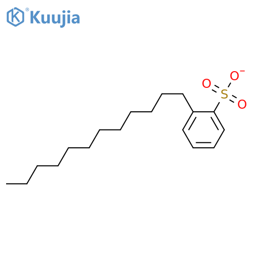 dodecylbenzenesulphonate structure