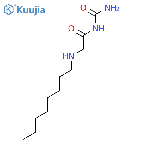 N-Carbamoyl-N~2~-octylglycinamide structure
