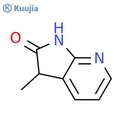 3-Methyl-1H,2H,3H-pyrrolo[2,3-b]pyridin-2-one structure