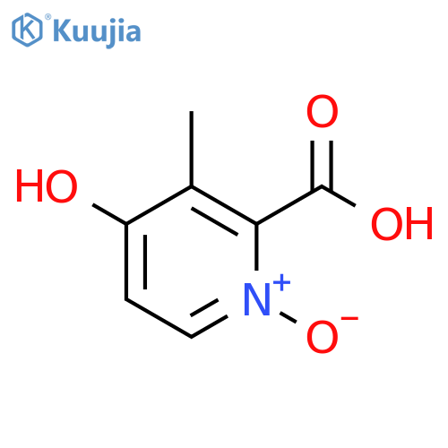 4-Hydroxy-3-methyl-2-picolinic Acid 1-Oxide structure