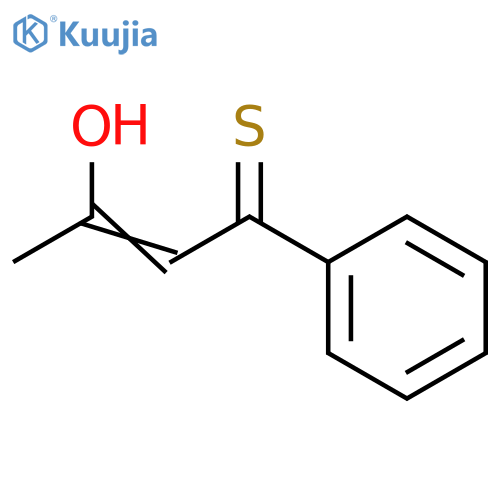 2-Butene-1-thione, 3-hydroxy-1-phenyl- structure