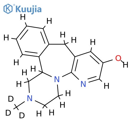 8-Hydroxy Mirtazapine-d3 structure