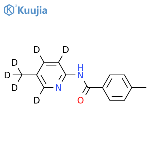4-Methyl-N-(5-methyl-2-pyridinyl)benzamide-d6 structure
