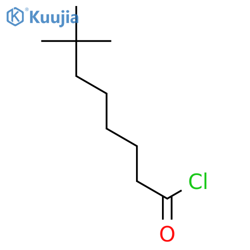 7,7-Dimethyloctanoyl chloride structure
