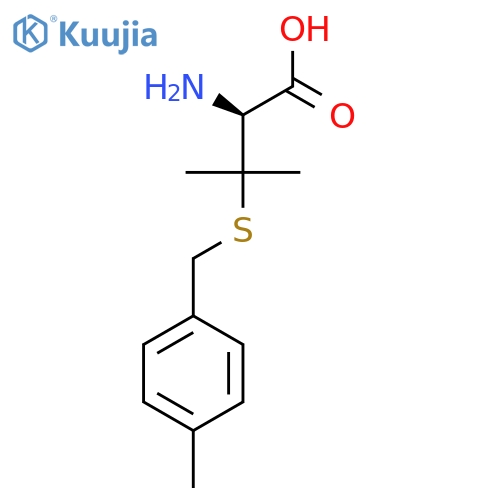 S-4-Methylbenzyl-D-penicillamine structure