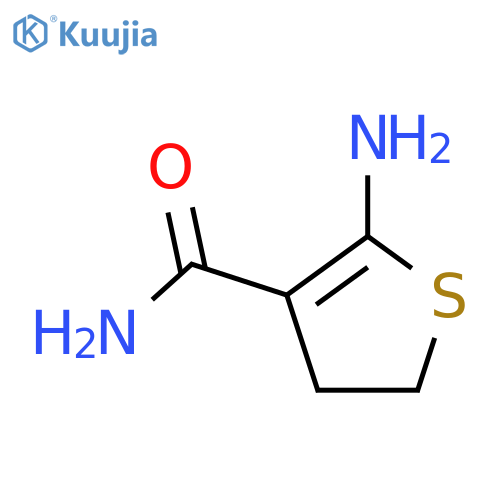 3-Thiophenecarboxamide,2-amino-4,5-dihydro-(9CI) structure