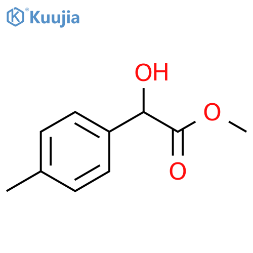 Methyl 2-hydroxy-2-(4-methylphenyl)acetate structure