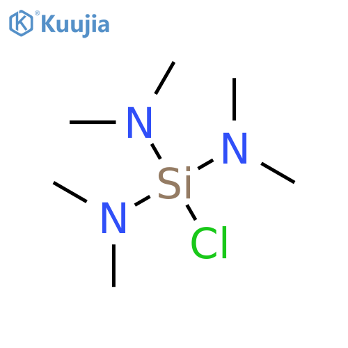Silanetriamine,1-chloro-N,N,N',N',N'',N''-hexamethyl- structure