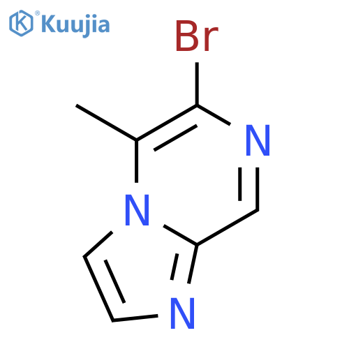 6-Bromo-5-Methylimidazo1,2-APyrazine structure