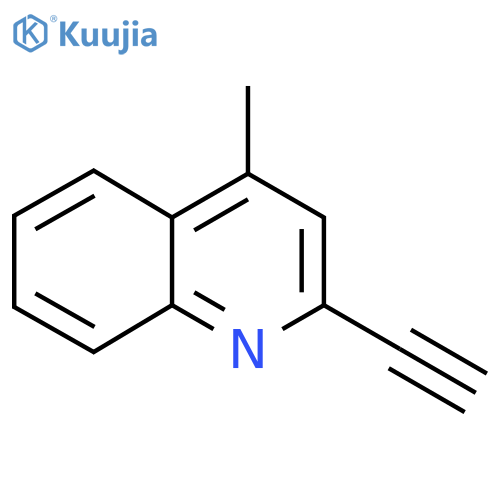 2-Ethynyl-4-methylquinoline structure