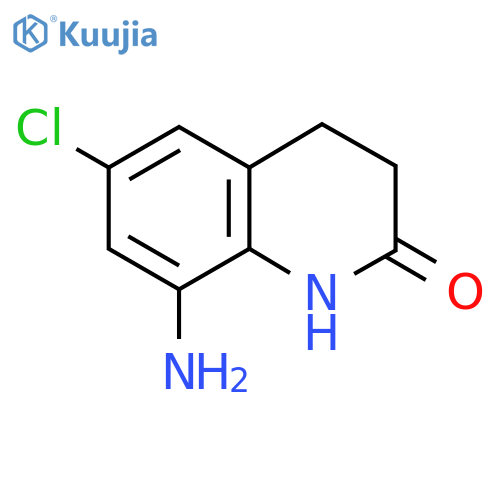 8-Amino-6-chloro-3,4-dihydroquinolin-2(1H)-one structure