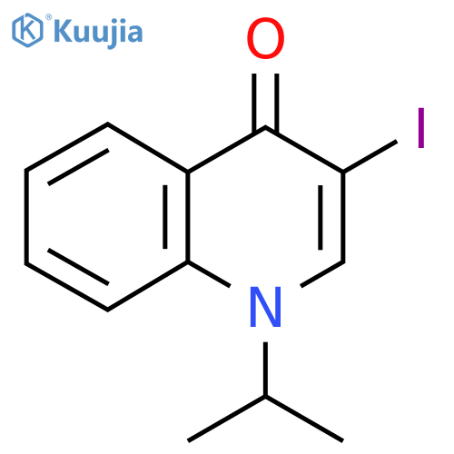 3-Iodo-1-isopropylquinolin-4(1H)-one structure