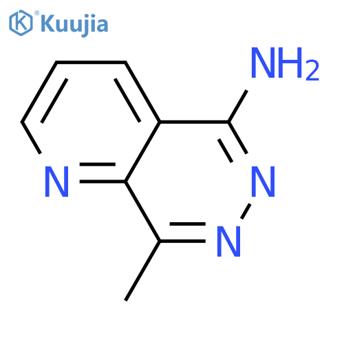 8-Methylpyrido2,3-dpyridazin-5-amine structure