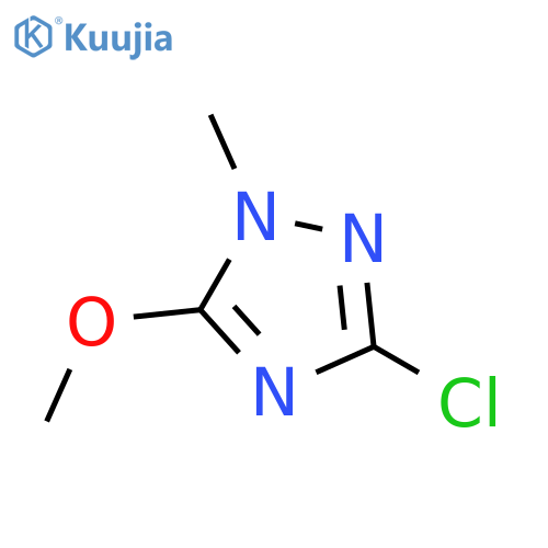 3-chloro-5-methoxy-1-methyl-1H-1,2,4-triazole structure
