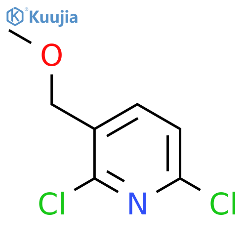 2,6-Dichloro-3-methoxymethyl-pyridine structure