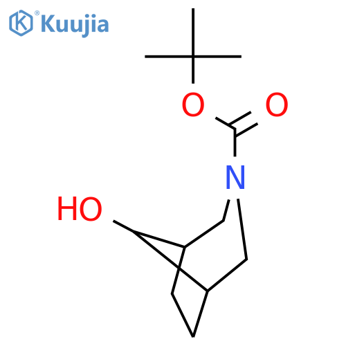 3-boc-8-hydroxy-3-azabicyclo[3.2.1]octane structure