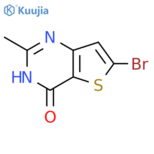 6-Bromo-2-methylthieno[3,2-d]pyrimidin-4(3H)-one structure