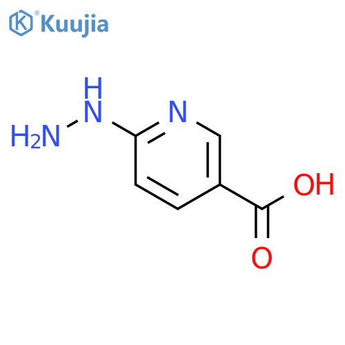 6-hydrazinopyridine-3-carboxylic acid structure