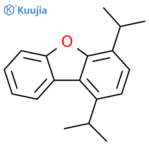 Dibenzofuran, 1,4-bis(1-methylethyl)- structure
