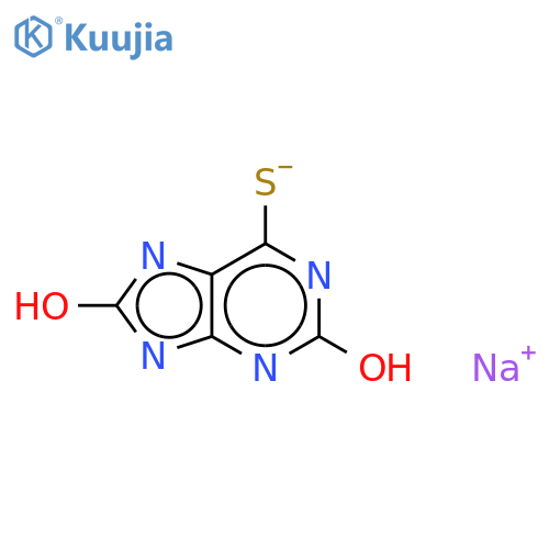 Thiouric Acid-13C3 Sodium Salt Dihydrate structure