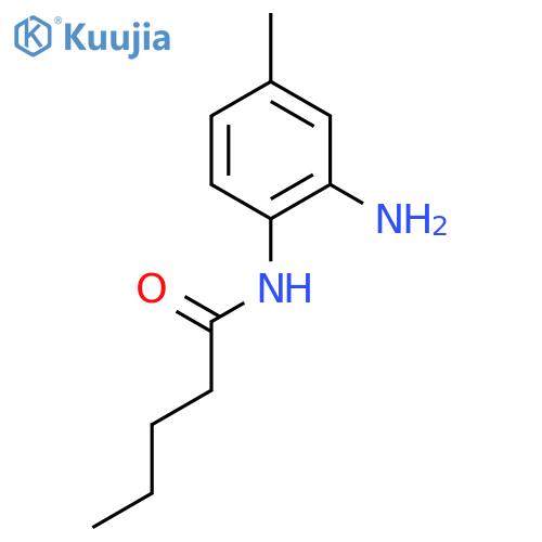 N-(2-Amino-4-methylphenyl)pentanamide structure