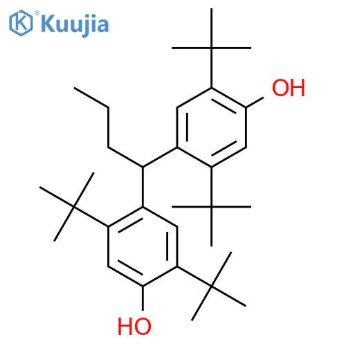 Phenol, 4,4'-butylidenebis[2,5-bis(1,1-dimethylethyl)- structure