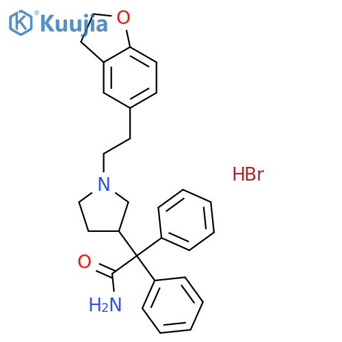 Darifenacin hydrobromide structure