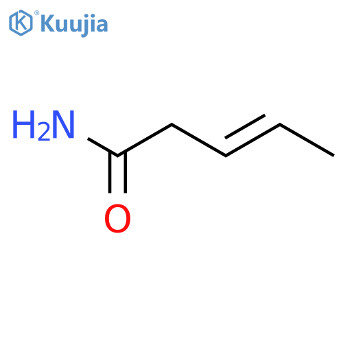 3-Pentenamide, (E)- structure
