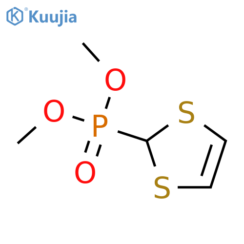 Dimethyl 2-(1,3-Dithiole)phosphonate structure