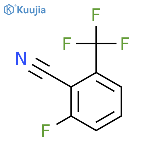 2-Fluoro-6-(trifluoromethyl)benzonitrile structure