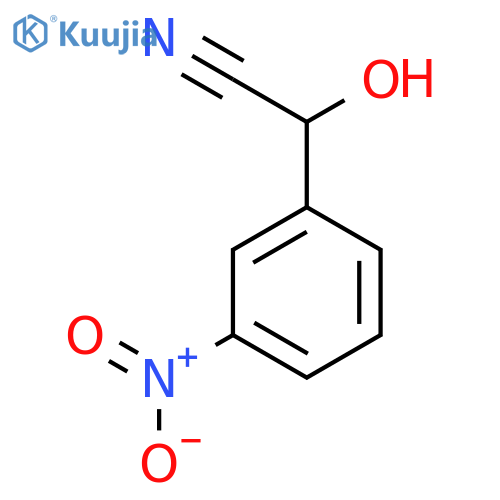 2-Hydroxy-2-(3-nitrophenyl)acetonitrile structure