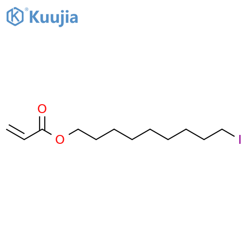 2-Propenoic acid, 9-iodononyl ester structure