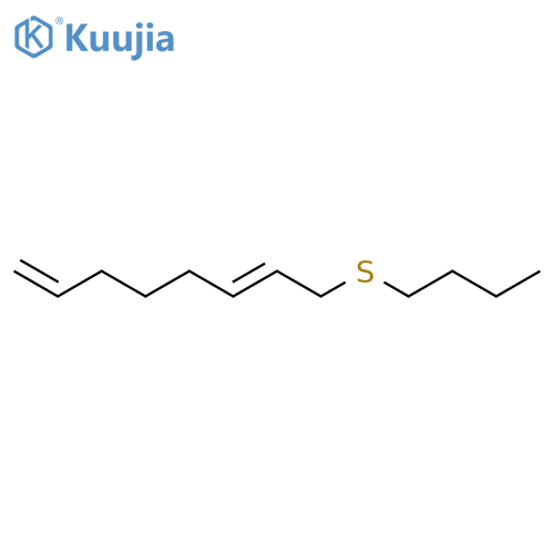 1,6-Octadiene, 8-(butylthio)- structure