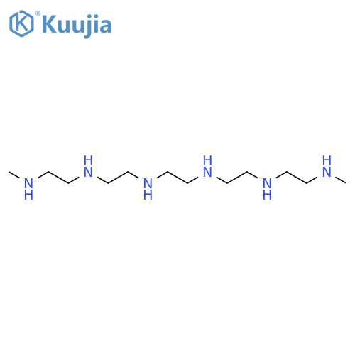 3,6,9,12-Tetraazatetradecane-1,14-diamine, N,N'-dimethyl- structure