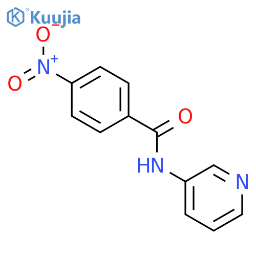4-nitro-N-(pyridin-3-yl)benzamide structure
