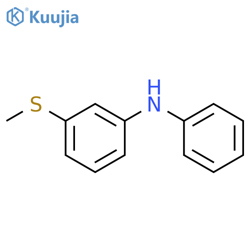 3-(Methylthio)-N-phenylaniline structure