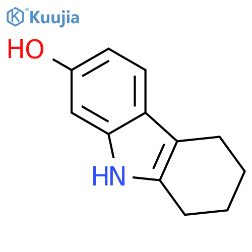 2,3,4,9-Tetrahydro-1H-carbazol-7-ol structure
