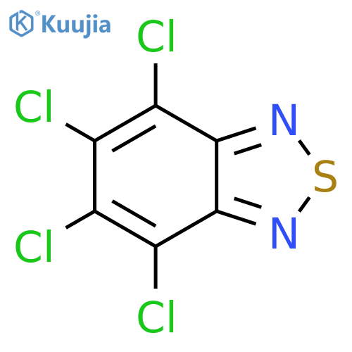 4,5,6,7-tetrachloro-2,1,3-benzothiadiazole structure