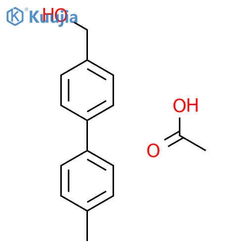 4-(4-mMethylphenyl)phenylmethyl Acetate structure