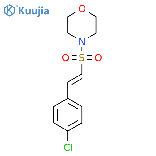 4-[2-(4-Chlorophenyl)ethenesulfonyl]morpholine structure
