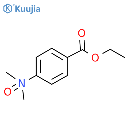 Benzoic acid, 4-(dimethyloxidoamino)-, ethyl ester structure