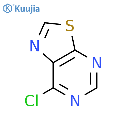 7-chloro-[1,3]thiazolo[5,4-d]pyrimidine structure