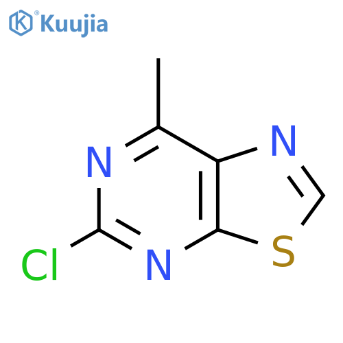 5-Chloro-7-methyl-thiazolo[5,4-d]pyrimidine structure