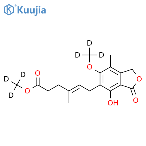 Methyl Mycophenolate-d6 (EP Impurity E) structure