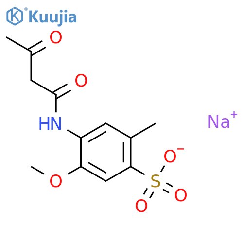 N-Acetoacetylcresidine Sulfonic Acid Sodium Salt structure
