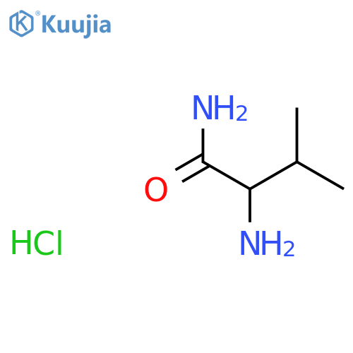 D-Valinamide hydrochloride structure