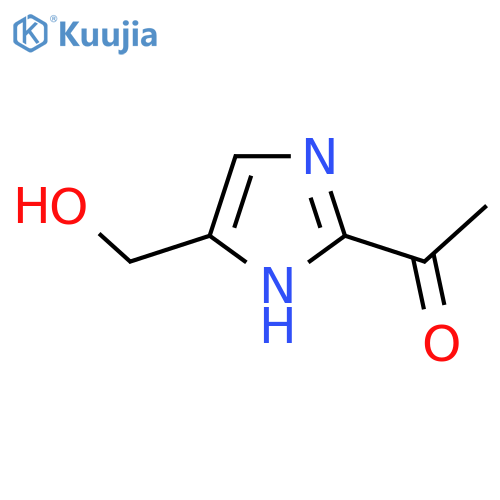 Ethanone, 1-[5-(hydroxymethyl)-1H-imidazol-2-yl]- structure