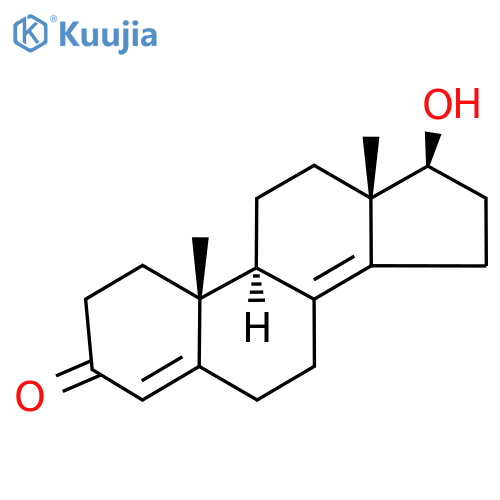 17β-\u200bHydroxyandrosta-\u200b4,\u200b8(14)\u200b-\u200bdien-\u200b3-\u200bone structure